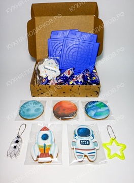 Изображения Детский подарок космос в коробке 36